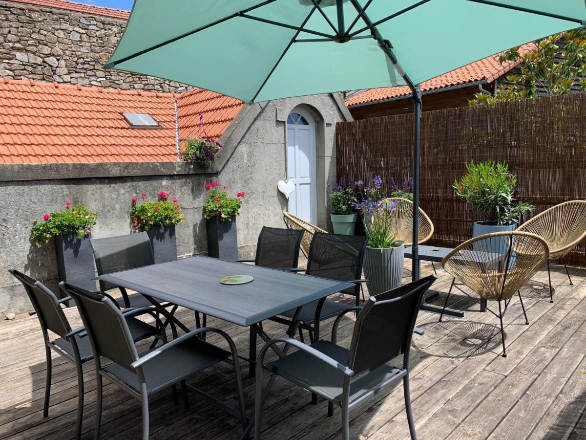 La Terrasse De Compostelle T3 Chic, Charme, Cosy Apartment Saint-Leonard-de-Noblat Exterior photo